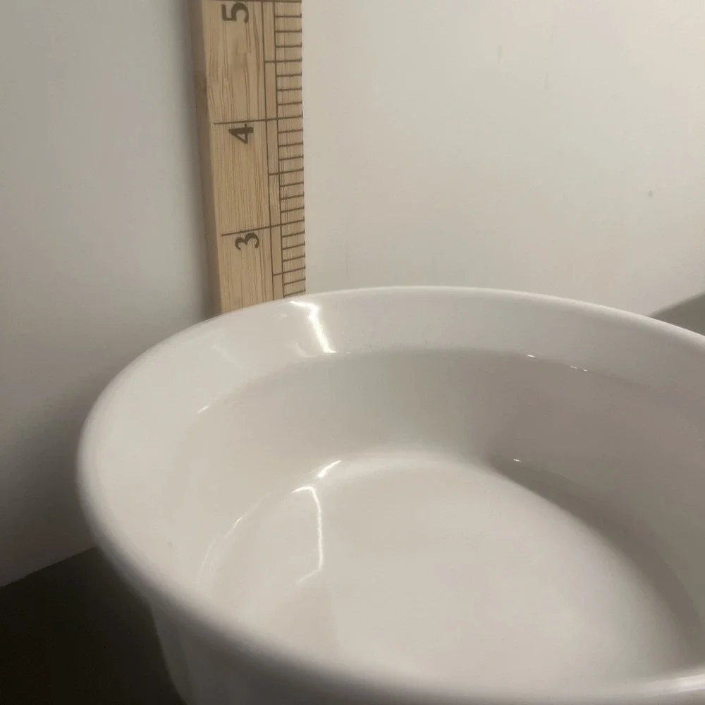 CORNING WARE FRENCH WHITE 16 OZ. INDIVIDUAL RAMEKIN 5-1/2
